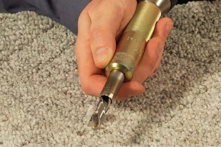 Drill Through Carpet