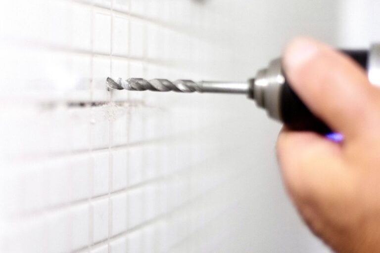 How To Drill Through Tile