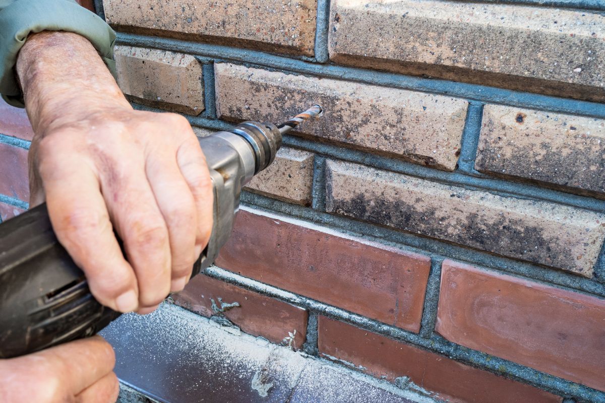 How To Drill Into Brick