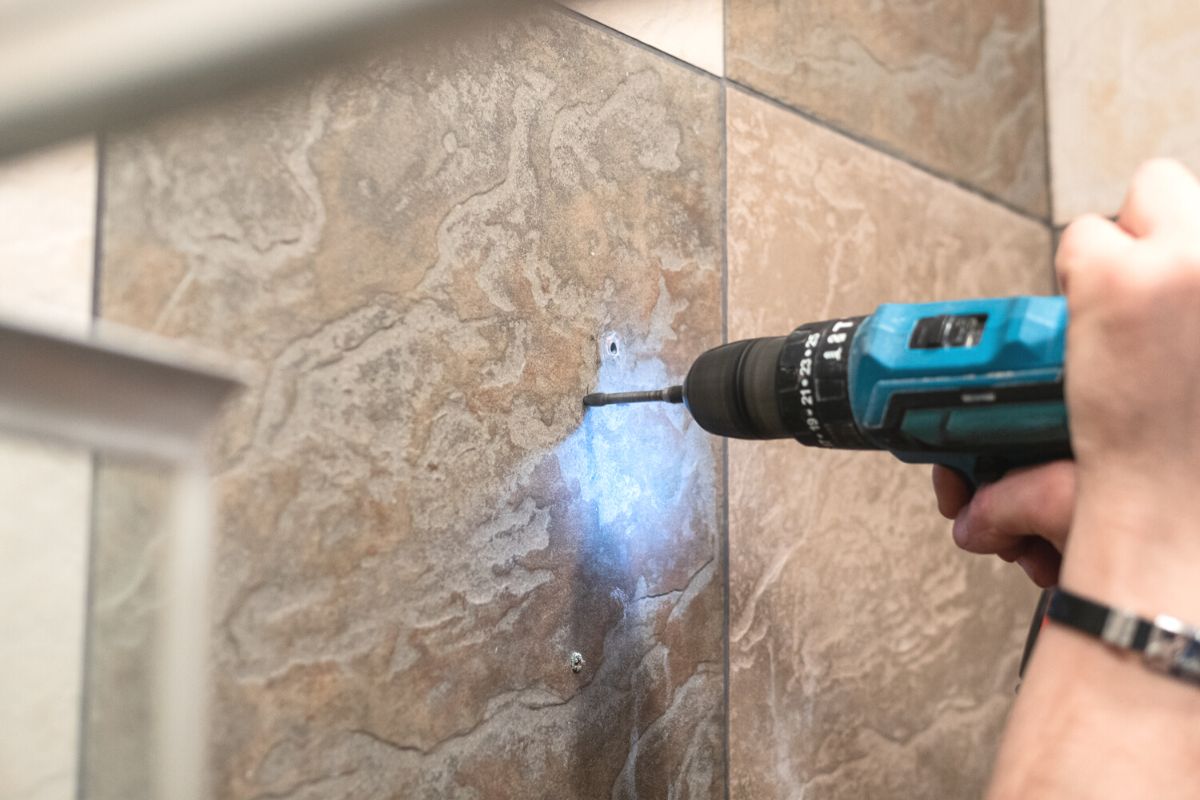 How To Drill Through Tiles
