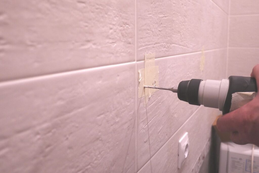 how-to-drill-through-tiles