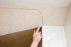 Stress cracks in drywall